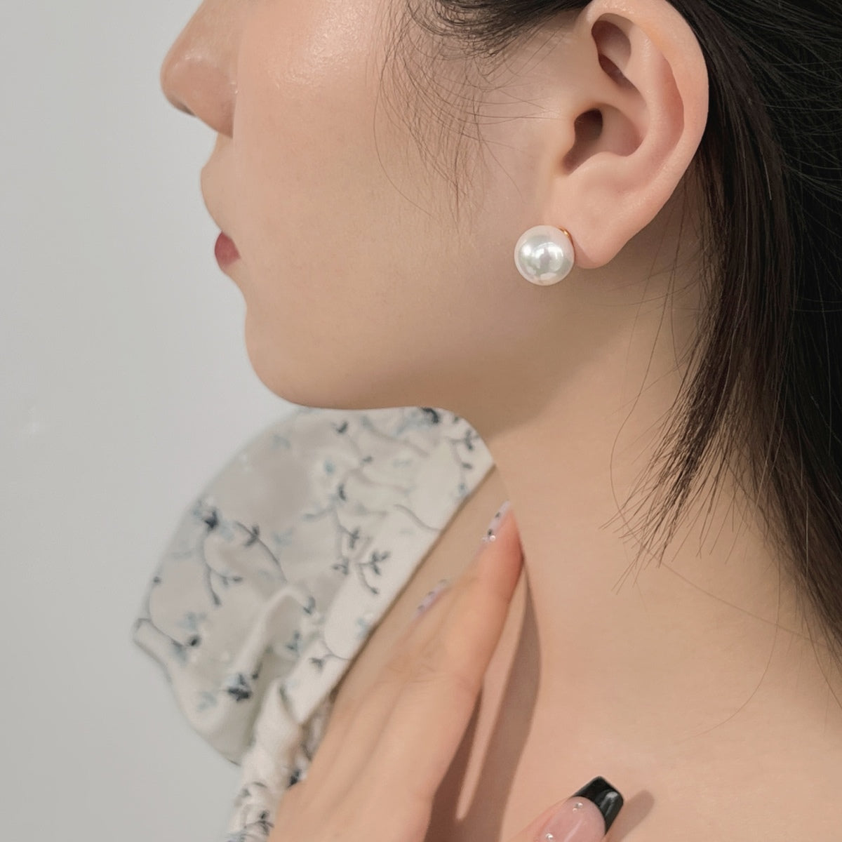 [Lumi Jewellery]Delicate Pearl Earrings