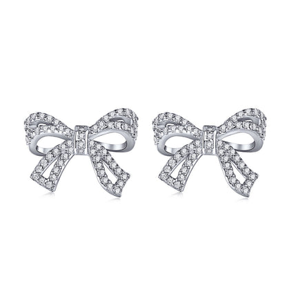 [Lumi Jewellery]Dainty Bow Shape Earrings
