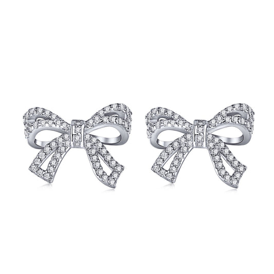 [Lumi Jewellery]Dainty Bow Shape Earrings
