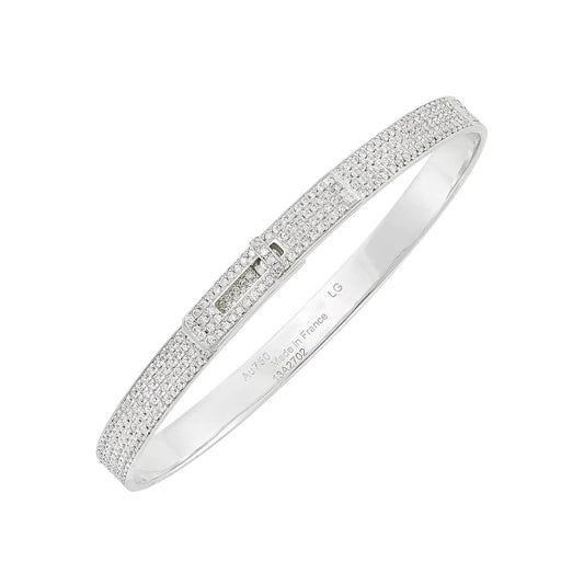 [Lumi Jewellery]HM KELLY BRACELET IN SILVER AND FULL PAVE DIAMOND