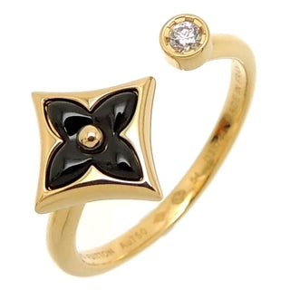 [Lumi Jewellery]STAR 1 DIAMOND OPEN RING
