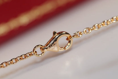 [Lumi Jewellery]LOVE NECKLACE PINK GOLD AND SILVER