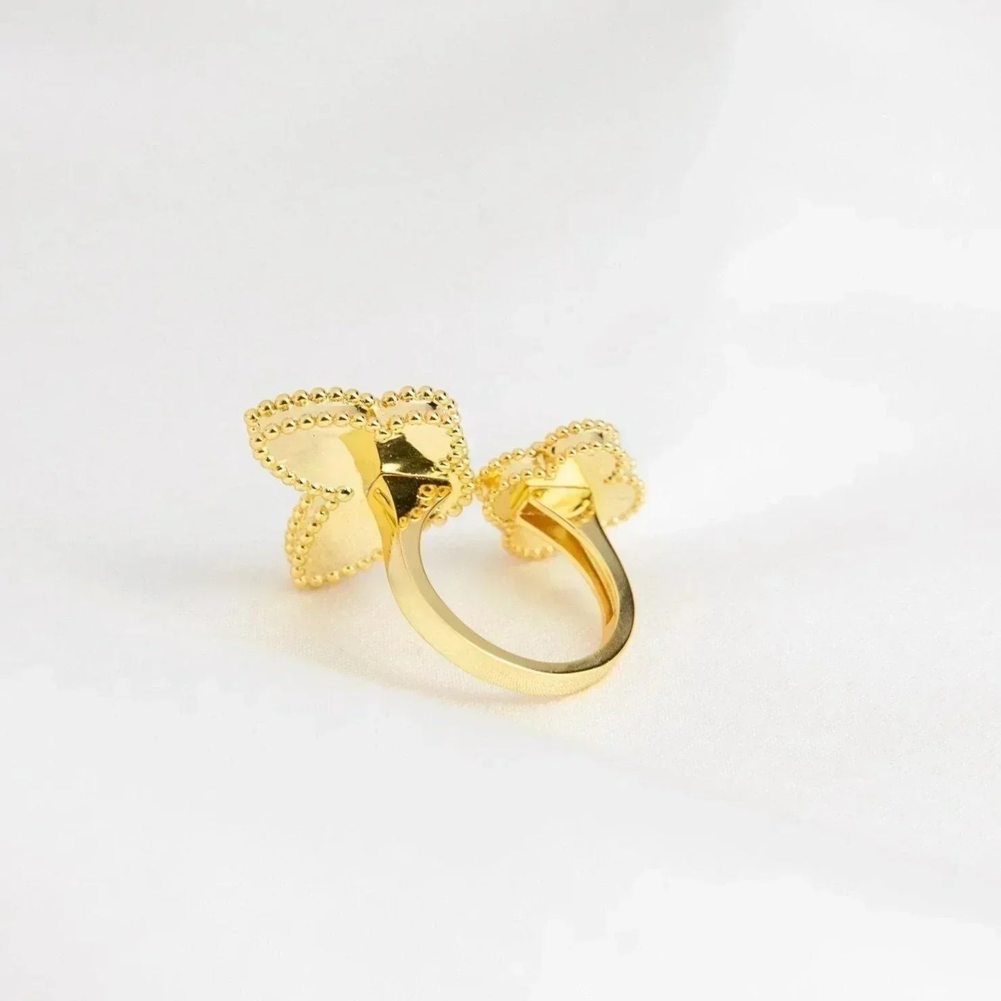 [Lumi Jewellery]LUCKY BETWEEN THE FINGER RING