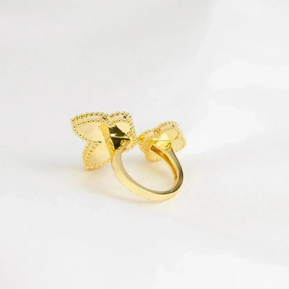[Lumi Jewellery]LUCKY BETWEEN THE FINGER RING