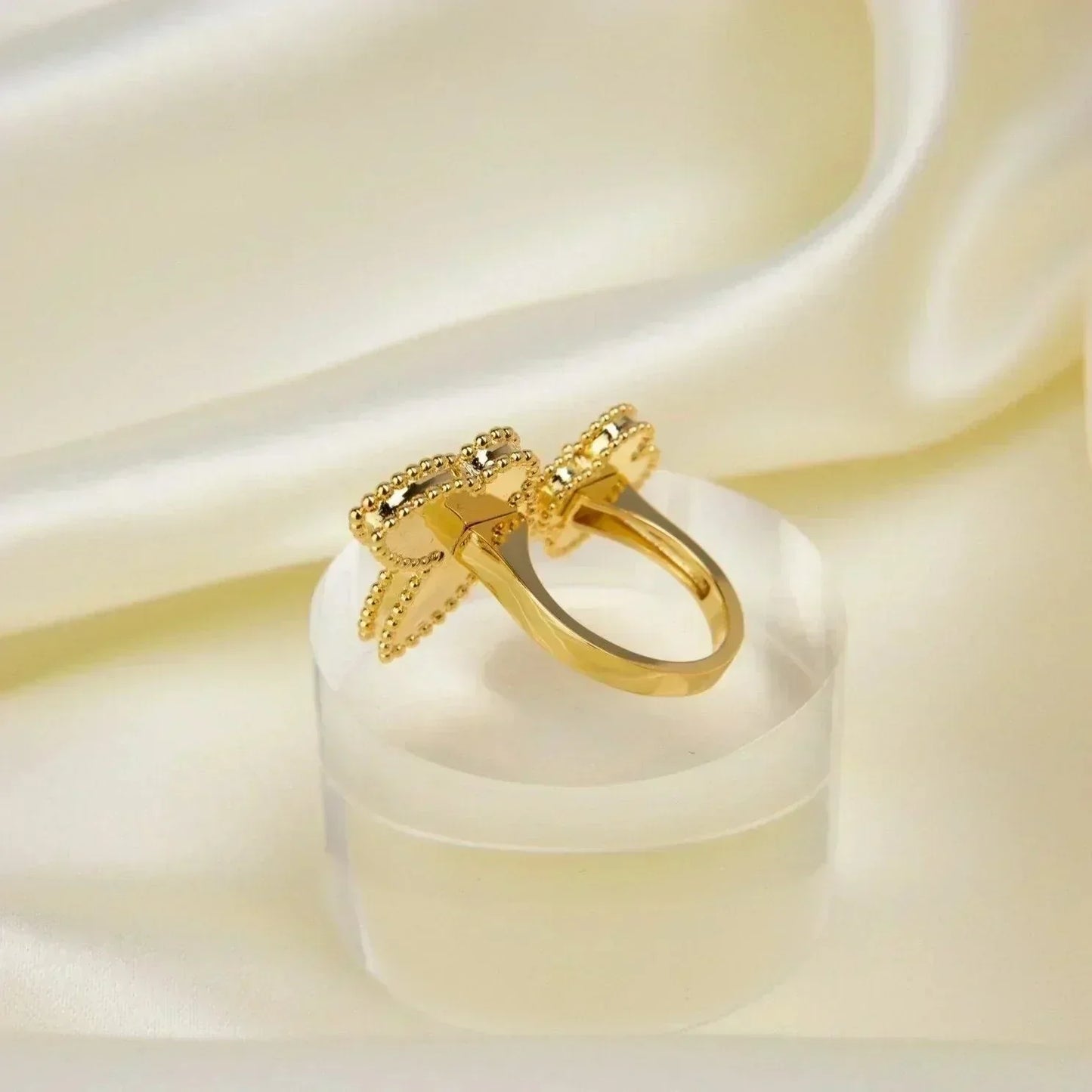 [Lumi Jewellery]LUCKY BETWEEN THE FINGER RING