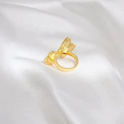 [Lumi Jewellery]LUCKY BETWEEN THE FINGER RING
