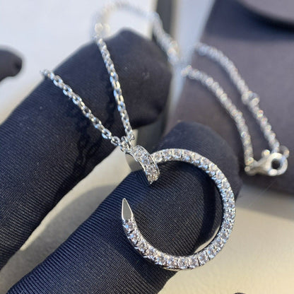 [Lumi Jewellery]JUSTE NECKLACE SILVER DIAMONDS