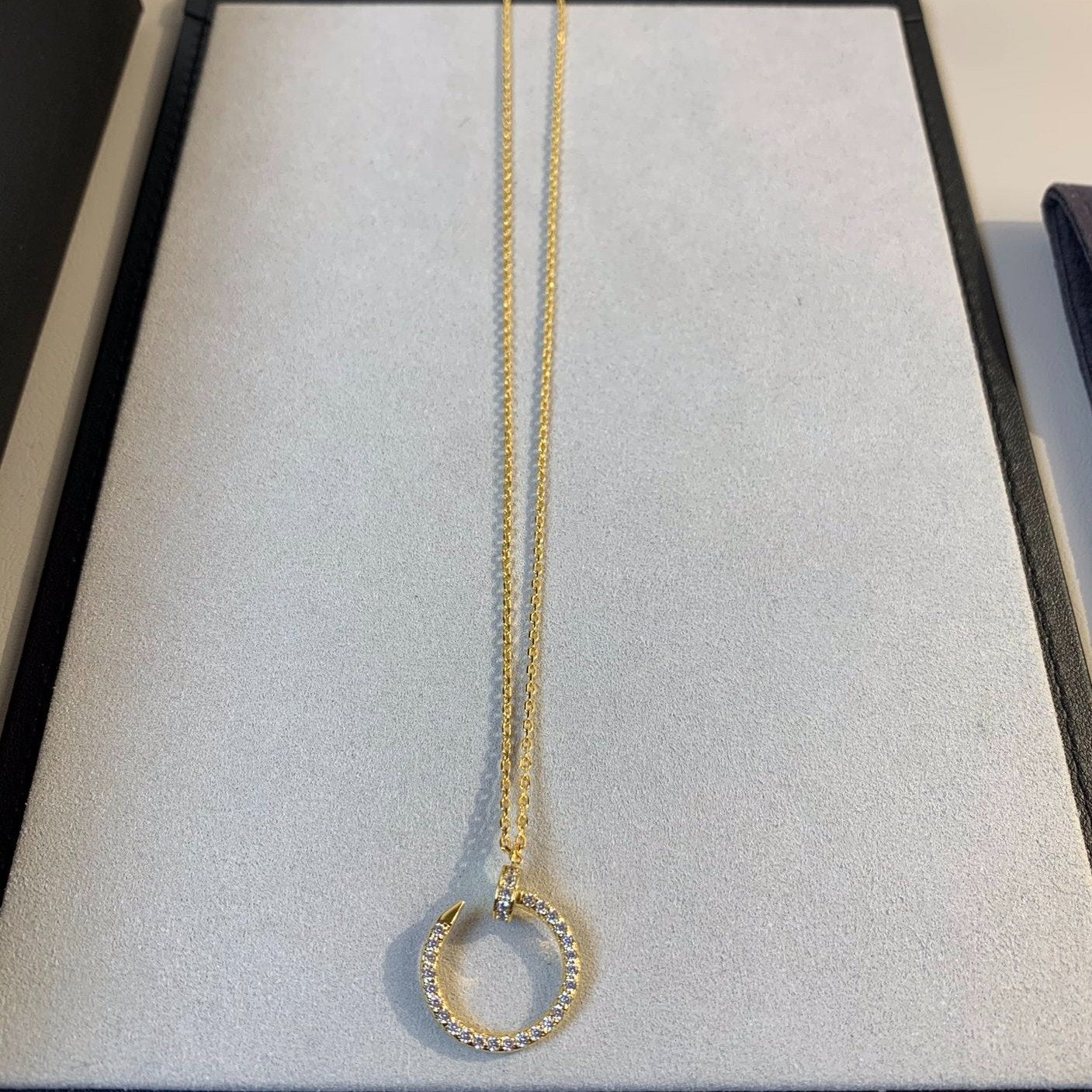 [Lumi Jewellery]JUSTE NECKLACE GOLD DIAMONDS