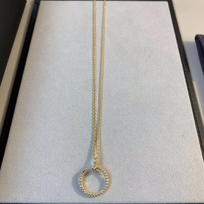 [Lumi Jewellery]JUSTE NECKLACE GOLD DIAMONDS