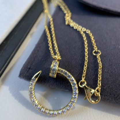 [Lumi Jewellery]JUSTE NECKLACE GOLD DIAMONDS