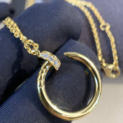 [Lumi Jewellery]JUSTE NECKLACE GOLD DIAMONDS