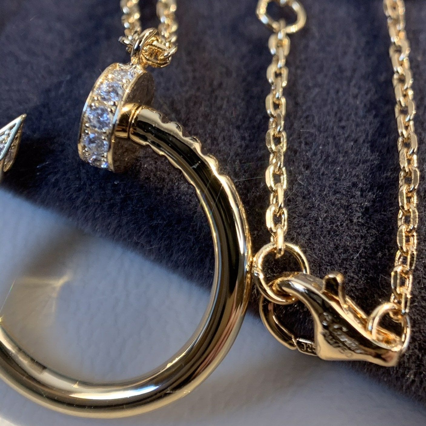 [Lumi Jewellery]JUSTE NECKLACE PINK GOLD