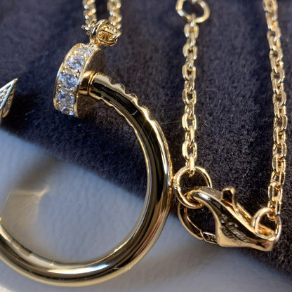 [Lumi Jewellery]JUSTE NECKLACE PINK GOLD