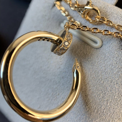 [Lumi Jewellery]JUSTE NECKLACE PINK GOLD