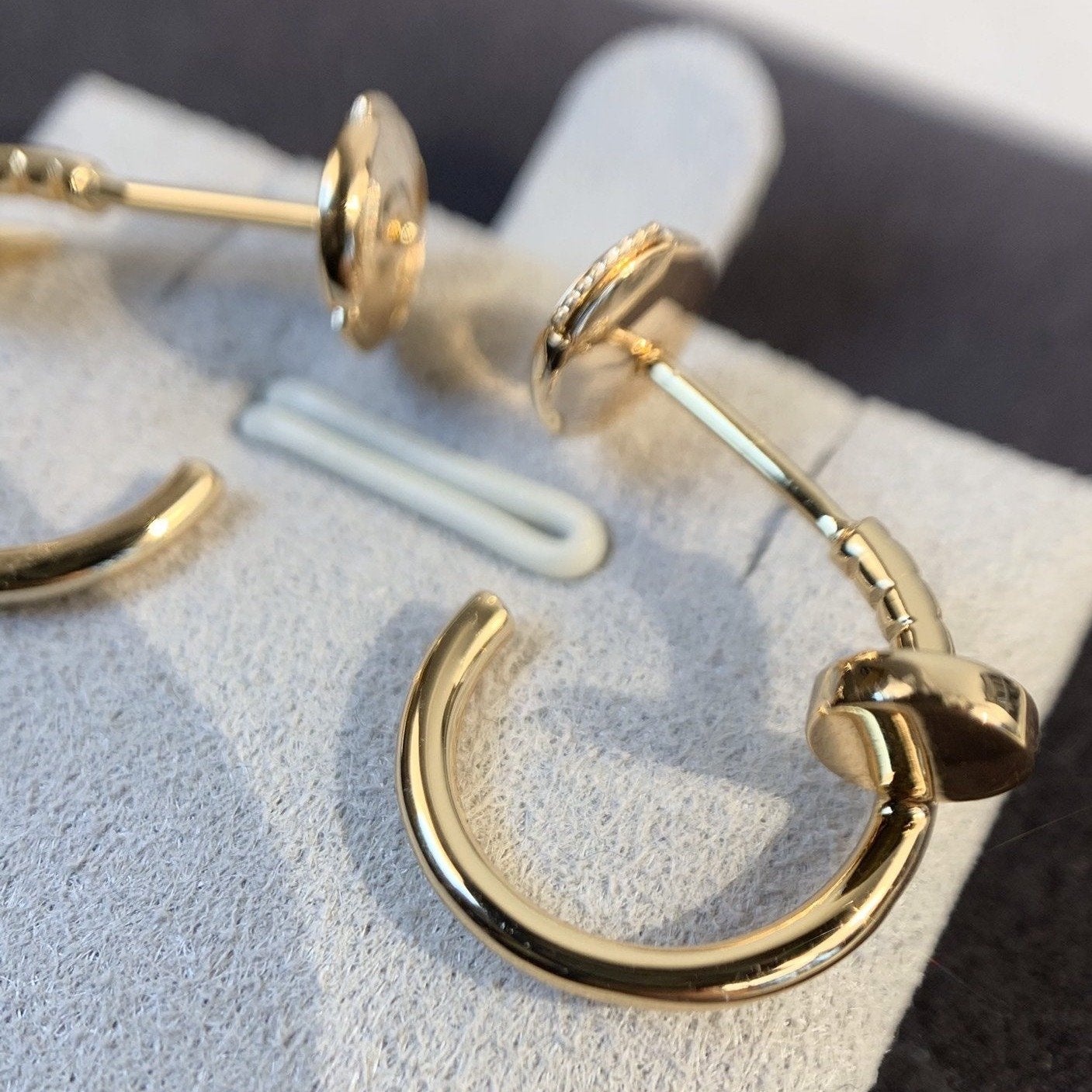 [Lumi Jewellery]JUSTE EARRINGS PINK GOLD