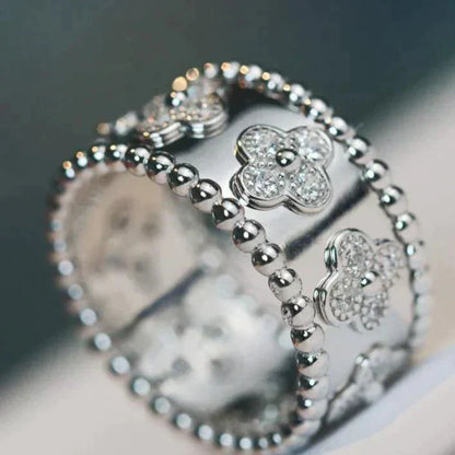 [Lumi Jewellery]CLOVER KALEIDOSCOPE RING 10MM