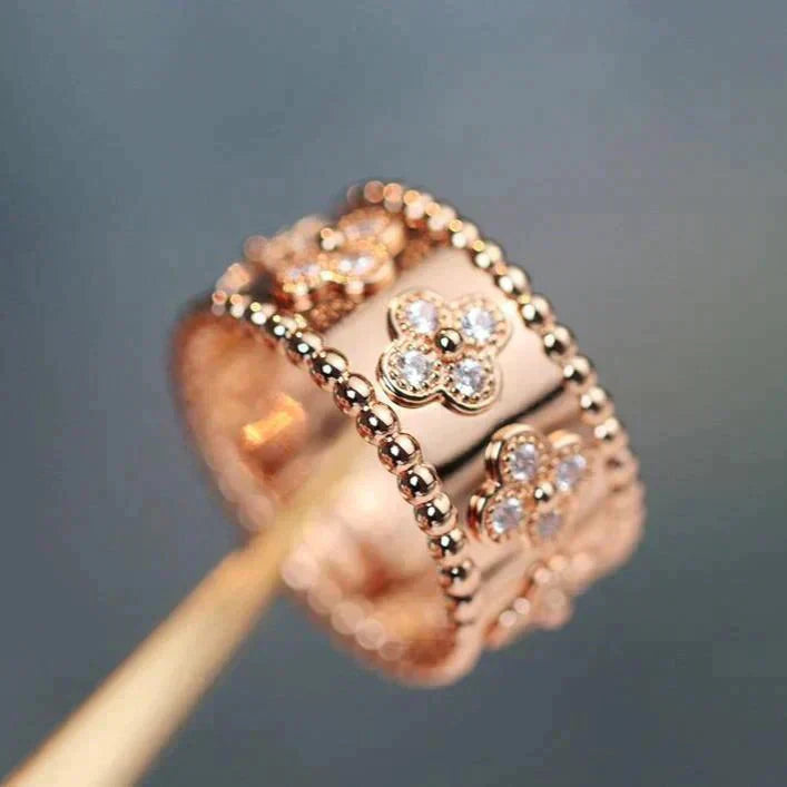 [Lumi Jewellery]CLOVER KALEIDOSCOPE RING 10MM