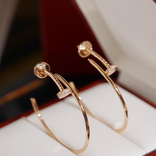 [Lumi Jewellery]JUSTE EARRINGS DIAMONDS 1.8MM