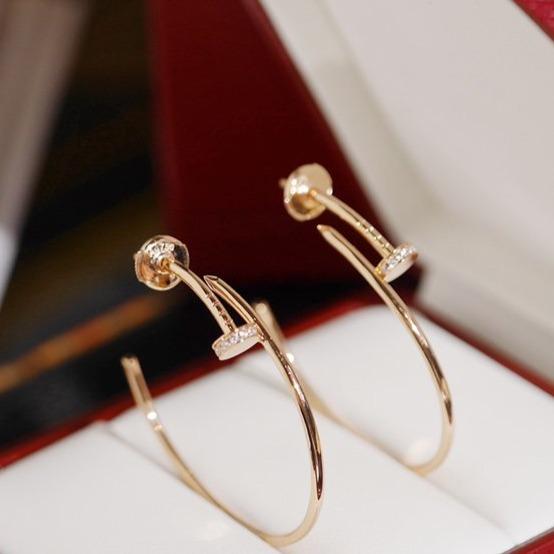[Lumi Jewellery]JUSTE EARRINGS DIAMONDS 1.8MM