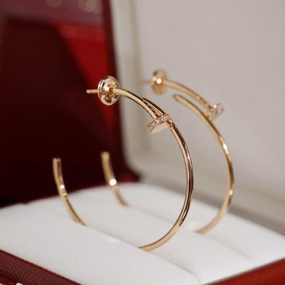 [Lumi Jewellery]JUSTE EARRINGS DIAMONDS 1.8MM
