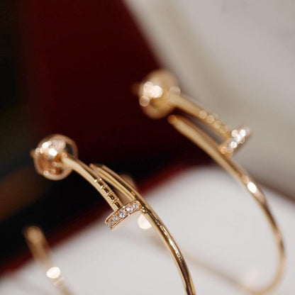 [Lumi Jewellery]JUSTE EARRINGS DIAMONDS 1.8MM
