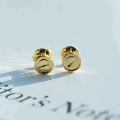 [Lumi Jewellery]LOVE EARRINGS GOLD 10MM