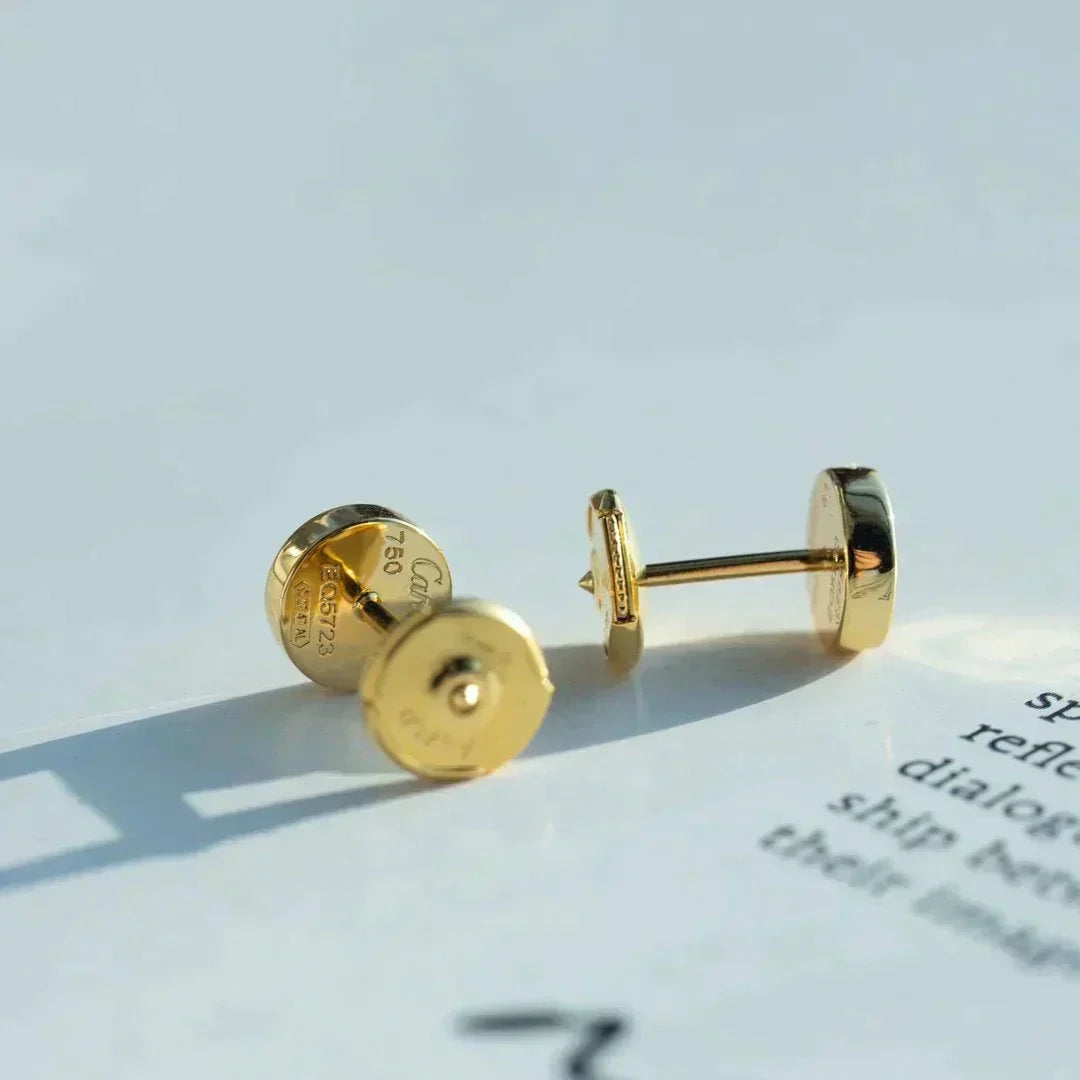 [Lumi Jewellery]LOVE EARRINGS GOLD 10MM