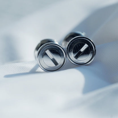 [Lumi Jewellery]LOVE EARRINGS SILVER 10MM