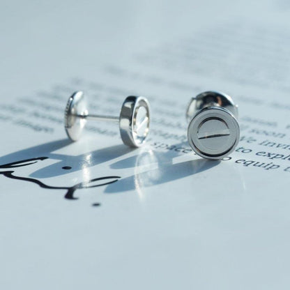 [Lumi Jewellery]LOVE EARRINGS SILVER 10MM