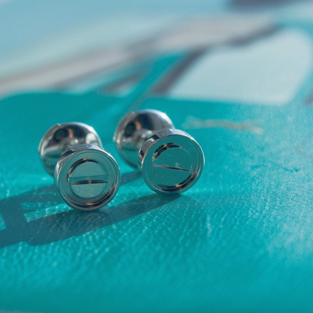[Lumi Jewellery]LOVE EARRINGS SILVER 10MM