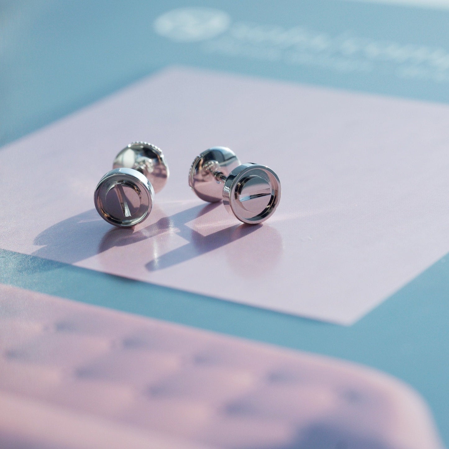 [Lumi Jewellery]LOVE EARRINGS SILVER 10MM