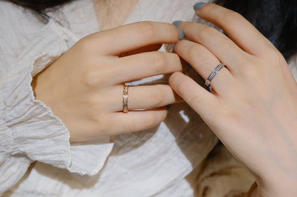 [Lumi Jewellery]LOVE RING 2.65MM DIAMOND