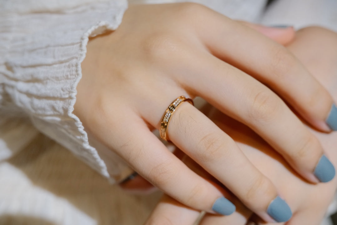 [Lumi Jewellery]LOVE RING 2.65MM DIAMOND