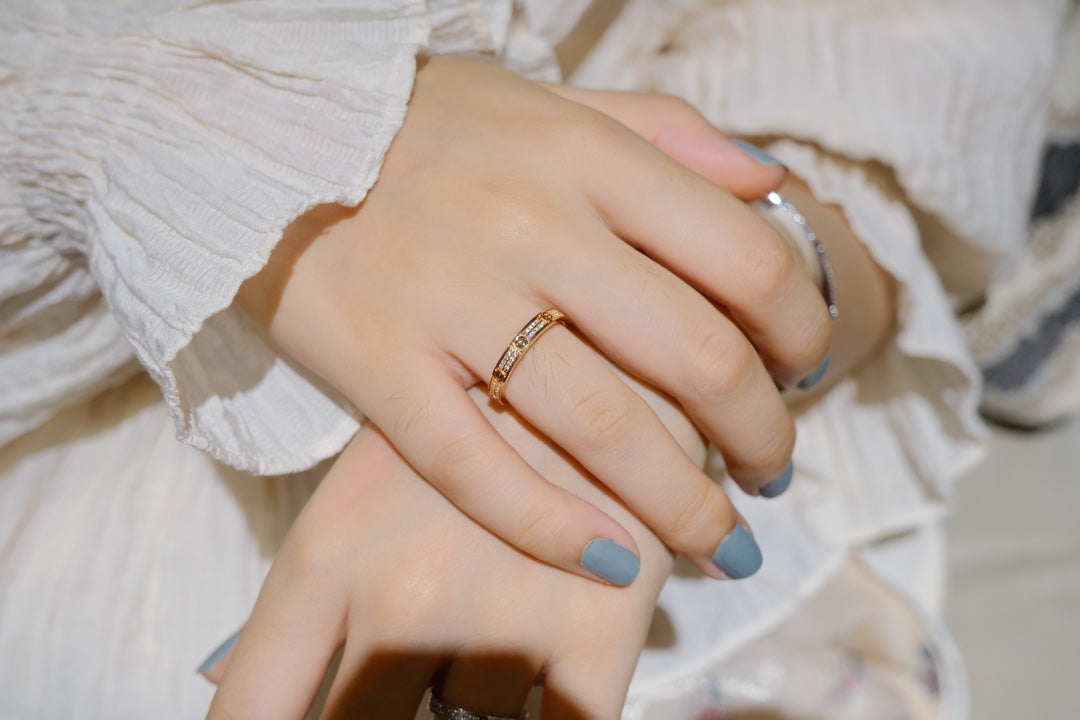 [Lumi Jewellery]LOVE RING 2.65MM DIAMOND