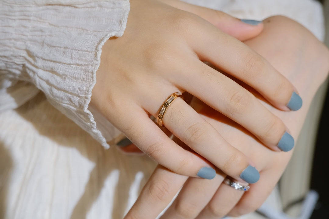 [Lumi Jewellery]LOVE RING 2.65MM DIAMOND