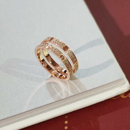 [Lumi Jewellery]LOVE RING 2.65MM DIAMOND
