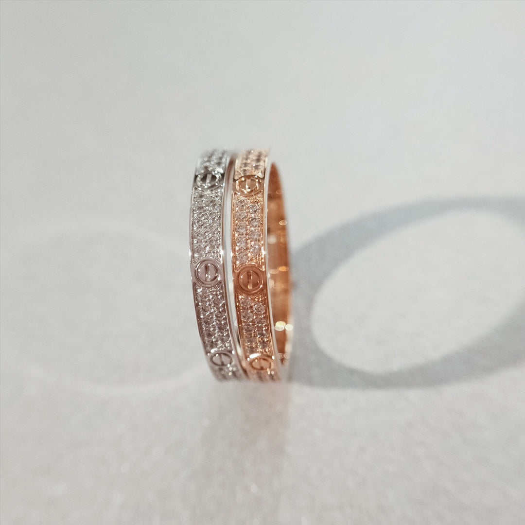 [Lumi Jewellery]LOVE RING 2.65MM DIAMOND