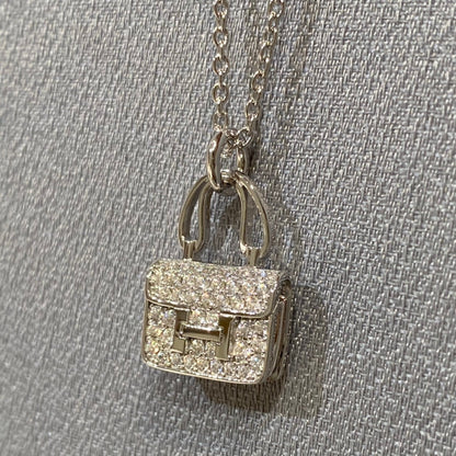 [Lumi Jewellery]CONSTANCE PEDANT DIAMOND NECKLACE
