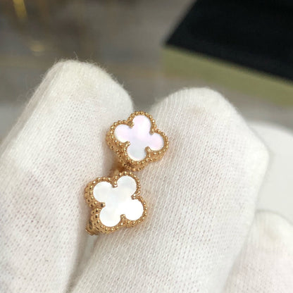 [Lumi Jewellery]CLOVER MINI GOLD EARRINGS