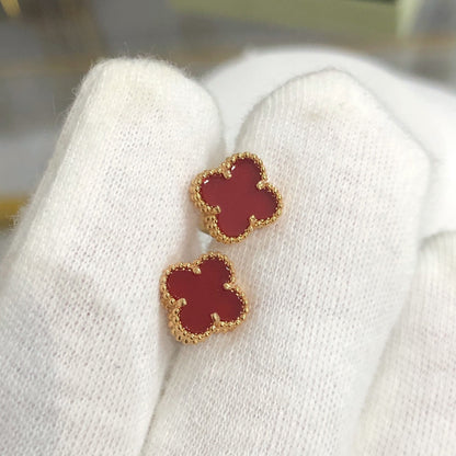 [Lumi Jewellery]CLOVER MINI GOLD EARRINGS