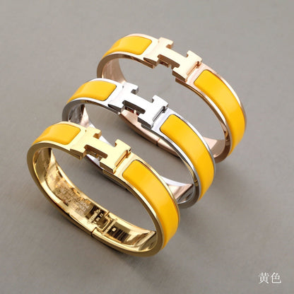 [Lumi Jewellery]H YELLOW BRACELET