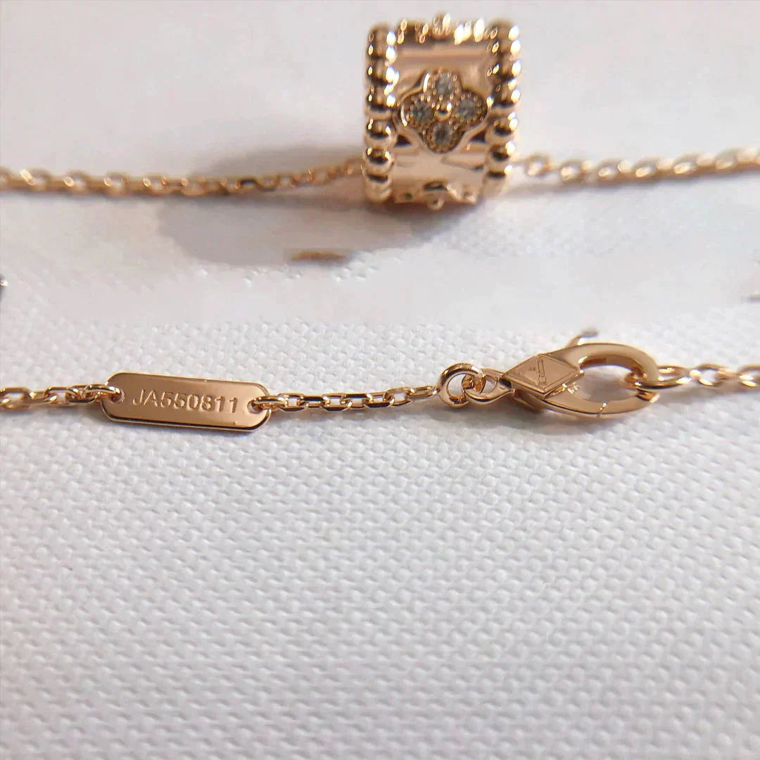 [Lumi Jewellery]PERLEE PEDANT NECKLACE GOLD / ROSE GOLD