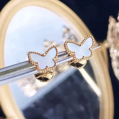 [Lumi Jewellery]SWEET BUTTERFLY MOP EARSTUDS