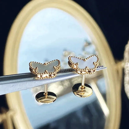 [Lumi Jewellery]SWEET BUTTERFLY MOP EARSTUDS