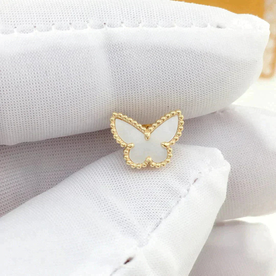 [Lumi Jewellery]SWEET BUTTERFLY MOP EARSTUDS