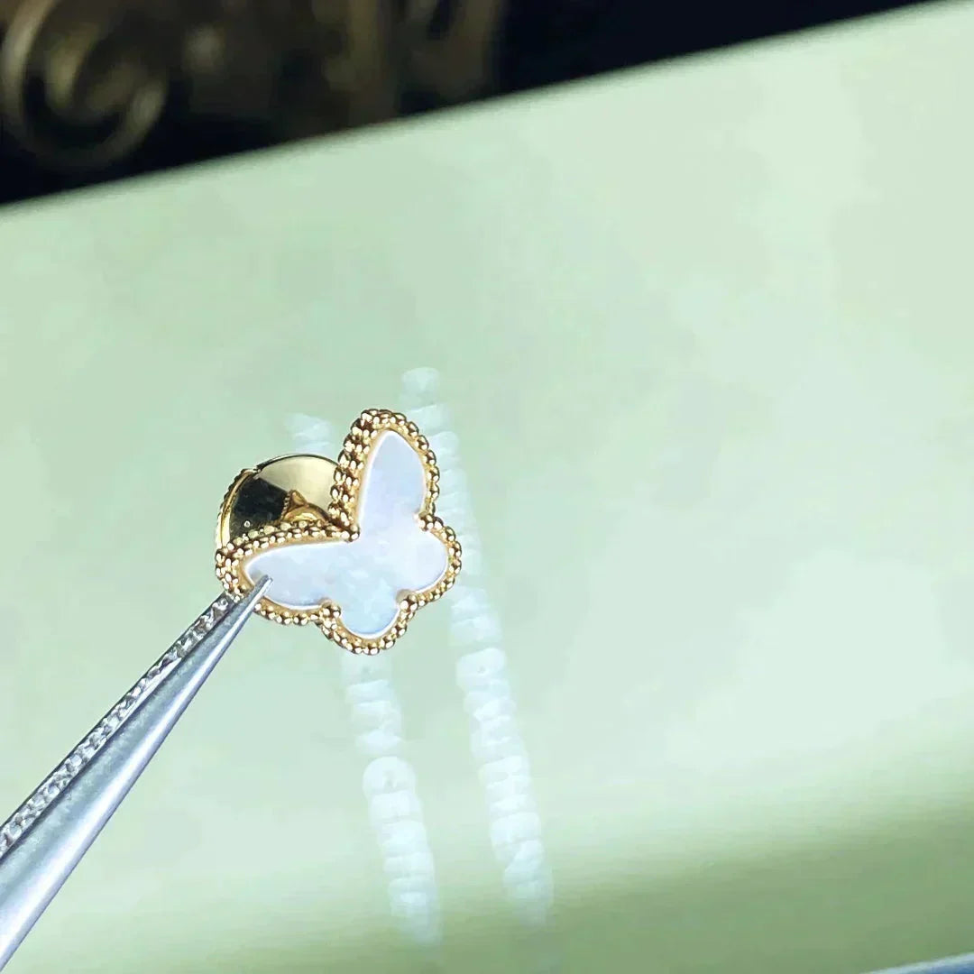 [Lumi Jewellery]SWEET BUTTERFLY MOP EARSTUDS
