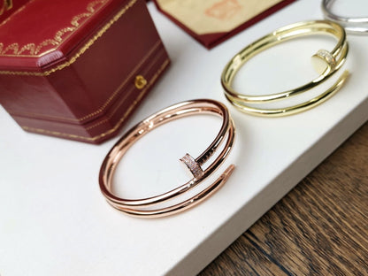 [Lumi Jewellery]JUSTE BRACELET 3.5MM DOUBLE ROW DIAMOND