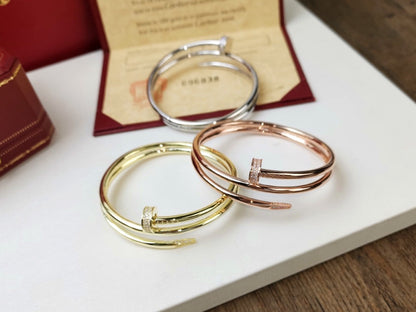 [Lumi Jewellery]JUSTE BRACELET 3.5MM DOUBLE ROW DIAMOND