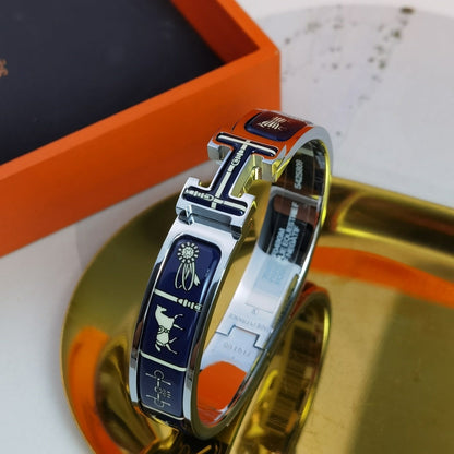 [Lumi Jewellery]H COUVERTURES DARK BLUE BRACELET