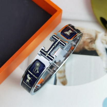 [Lumi Jewellery]H COUVERTURES DARK BLUE BRACELET